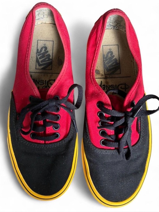 Vans Shoes - Rare Disney Mickey Mouse Vans size 8
